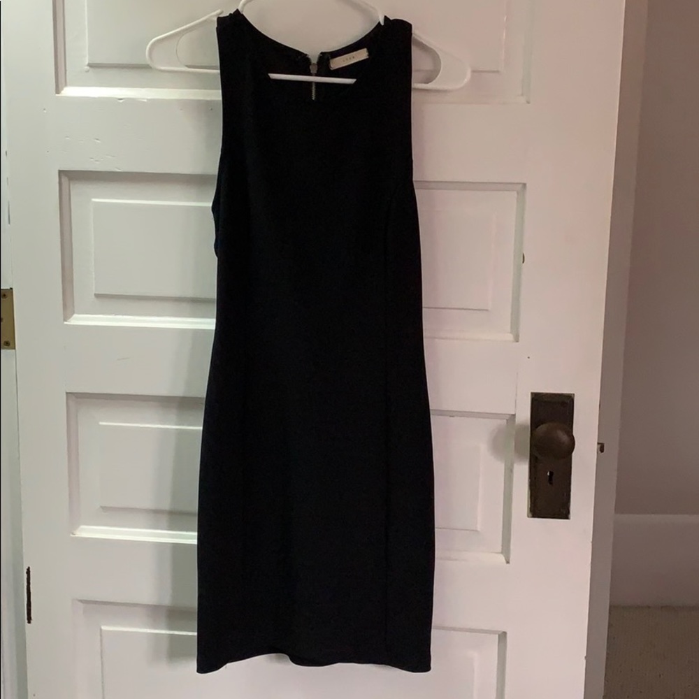 Black Lush Cutout Back Dress